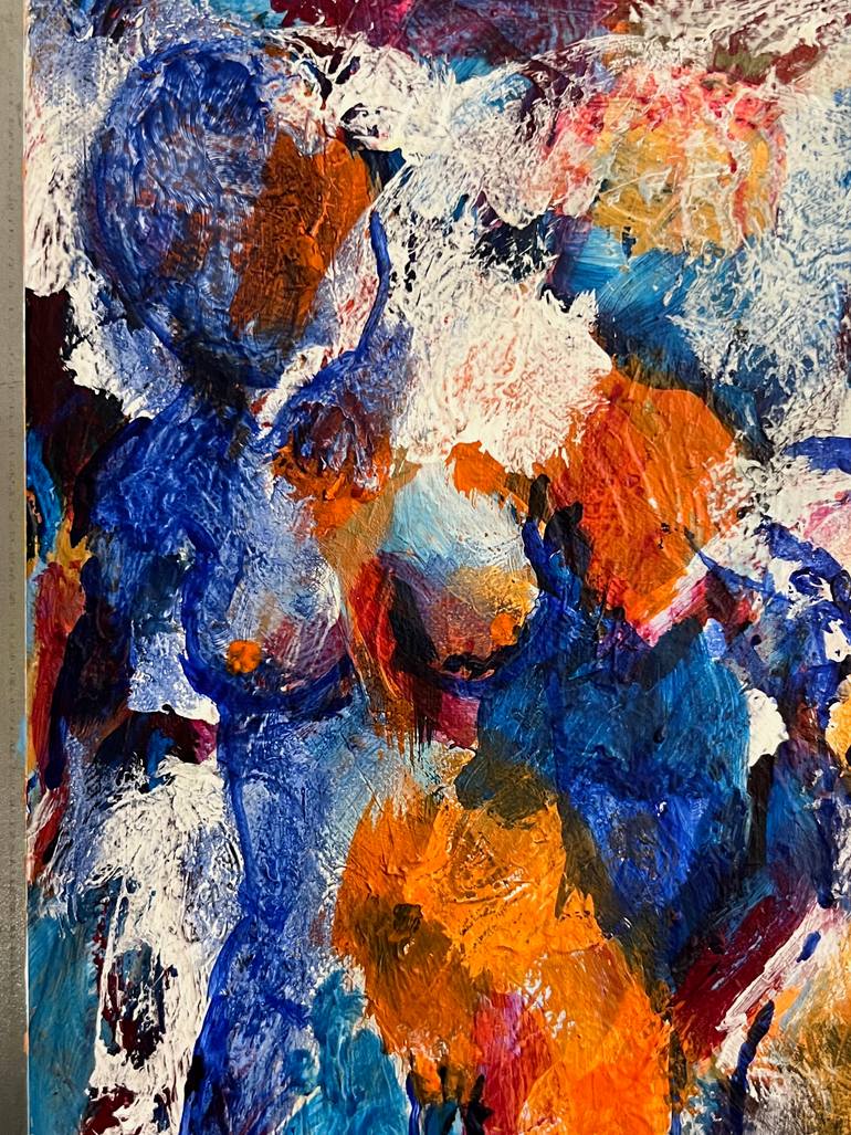 Original Figurative Nude Painting by Patrick Butler