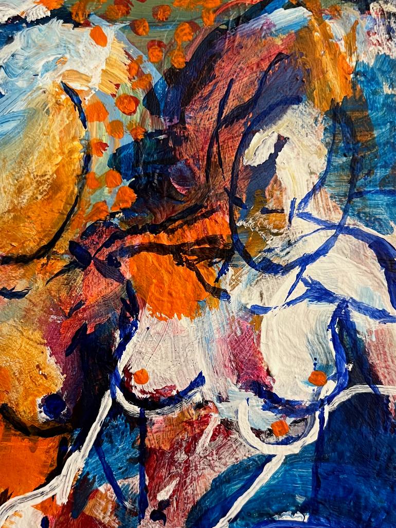 Original Figurative Nude Painting by Patrick Butler