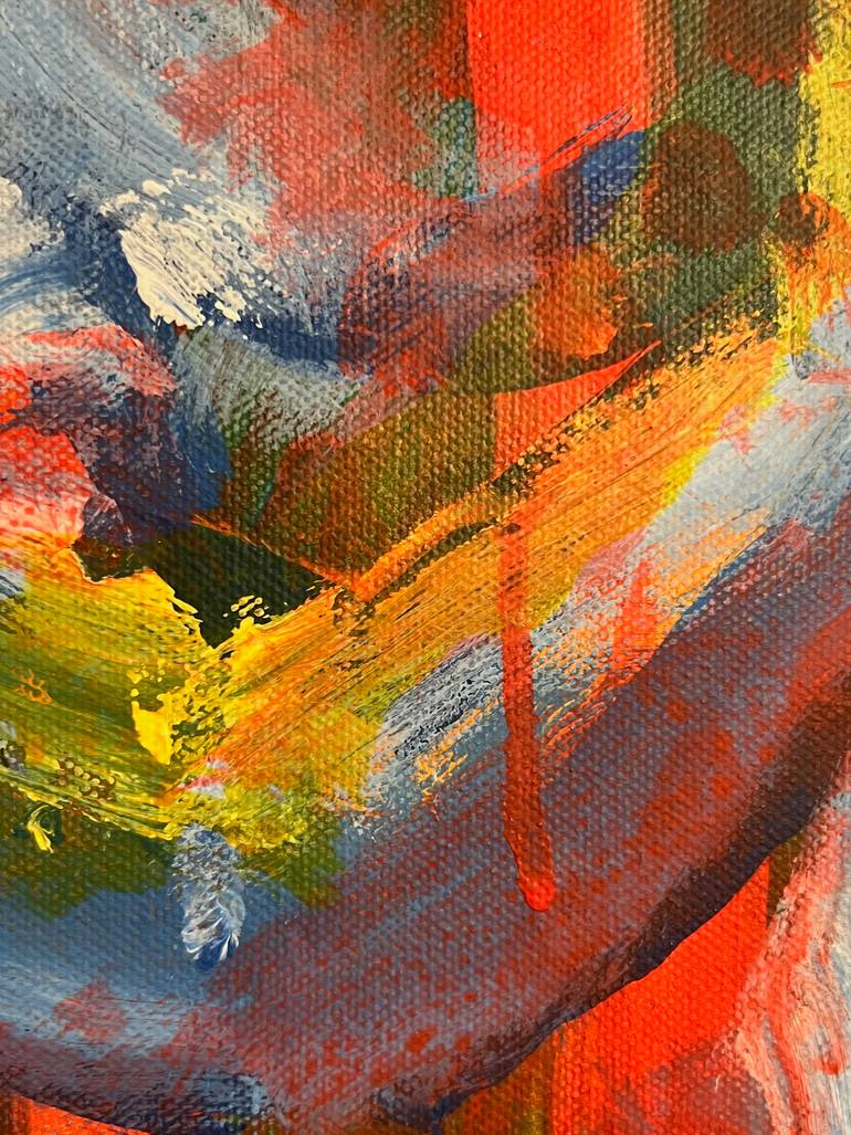 Original Figurative Abstract Painting by Patrick Butler