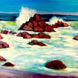 Prouts Neck Seascape 2018 by Robert J. Clancy