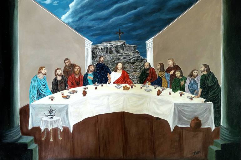 Print of Fine Art Religious Paintings by Jacks Ninan