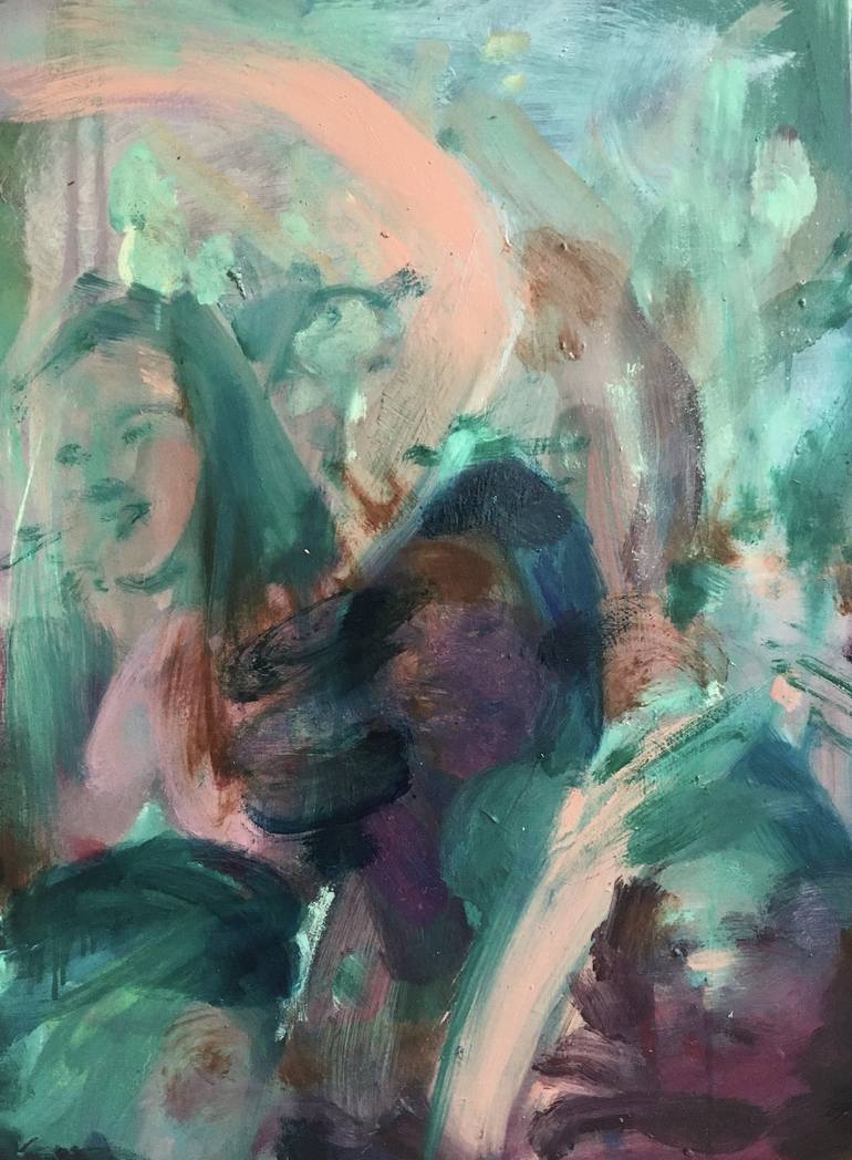 The party Painting by Anna McNeil | Saatchi Art