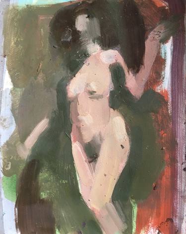 Original Figurative Nude Paintings by Anna McNeil
