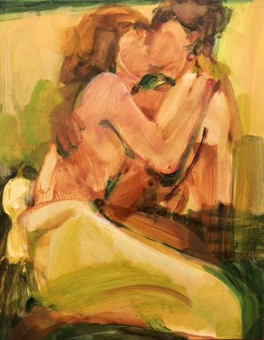 Original Figurative Love Paintings by Anna McNeil