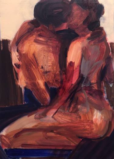 Original Expressionism Love Paintings by Anna McNeil
