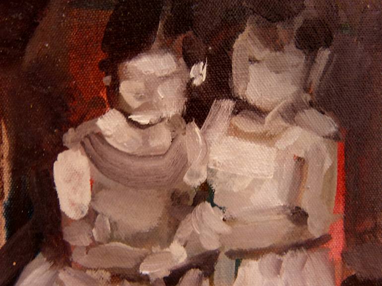 Original Figurative People Painting by Anna Mcneil