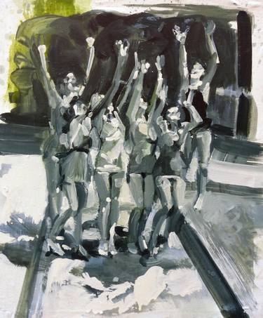Print of Figurative People Paintings by Anna McNeil