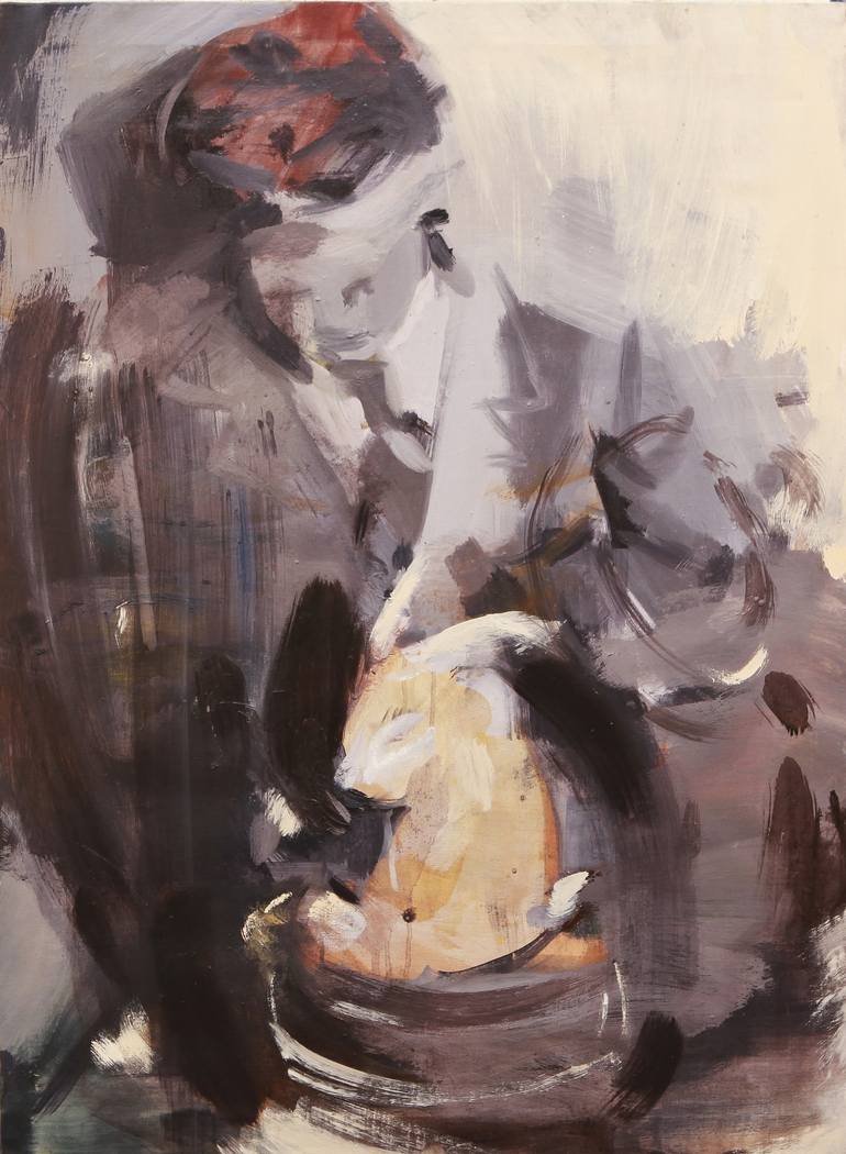 Original Expressionism Performing Arts Paintings by Anna Mcneil