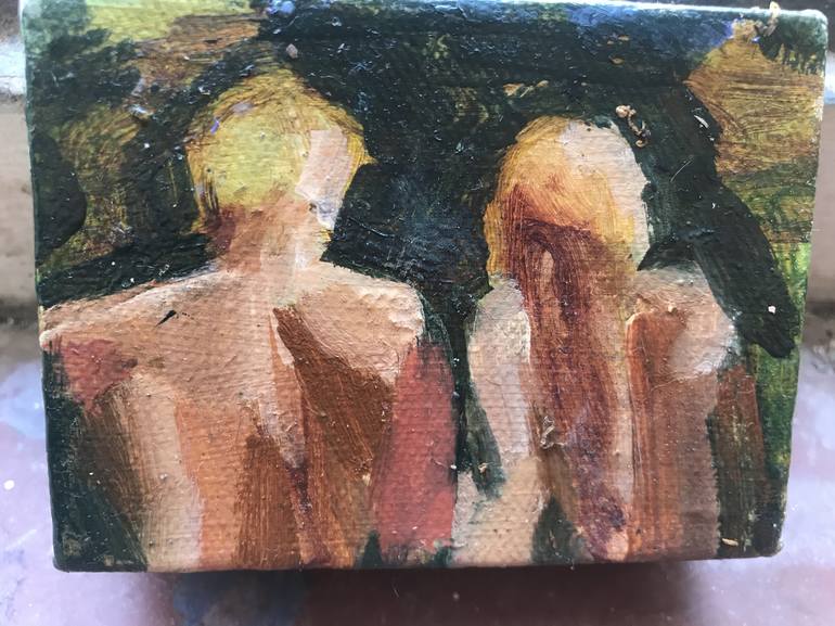 Original Figurative People Painting by Anna McNeil