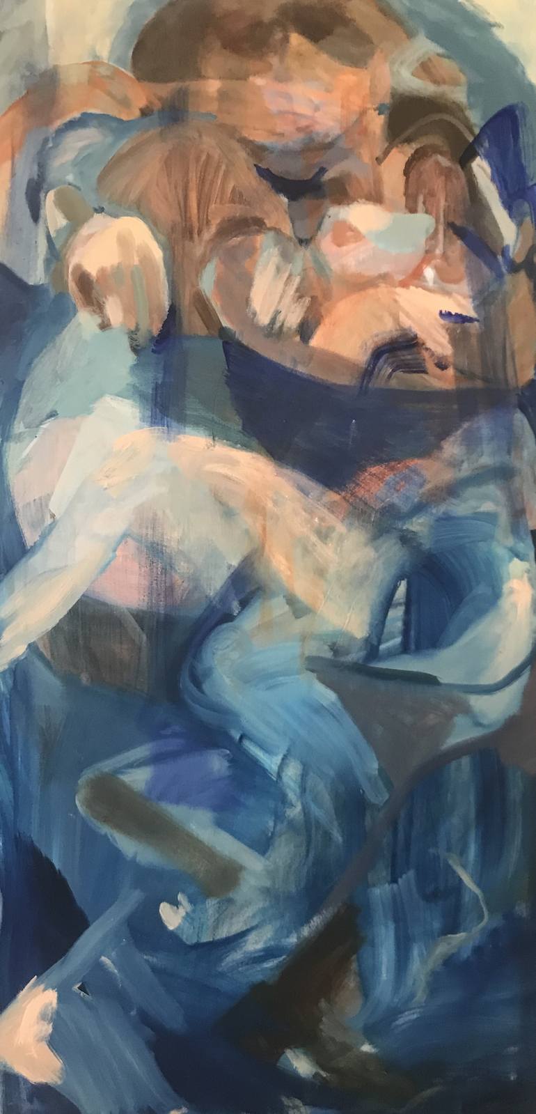 Original Figurative Love Paintings by Anna Mcneil