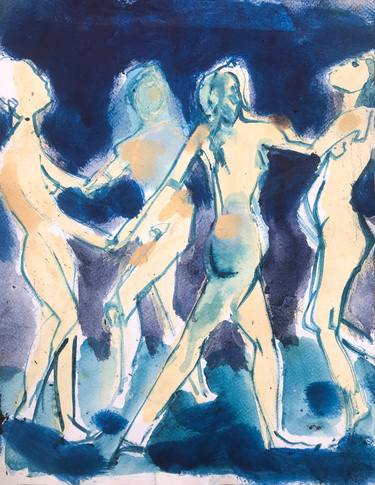 Original Figurative People Paintings by Anna McNeil