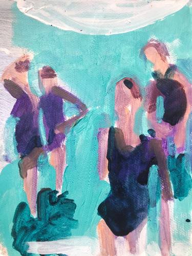 Original Figurative People Paintings by Anna McNeil