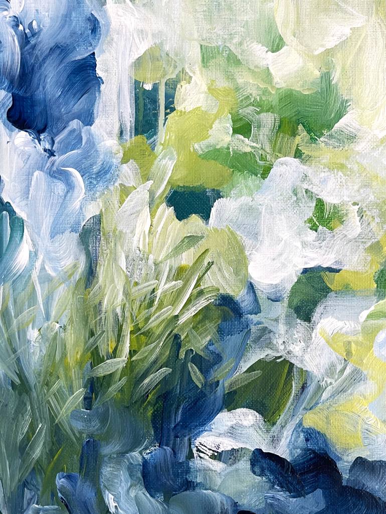 Original Abstract Nature Painting by Ines Khadraoui