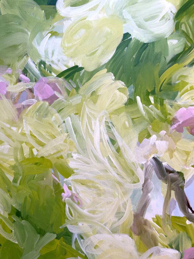 Original Abstract Nature Painting by Ines Khadraoui