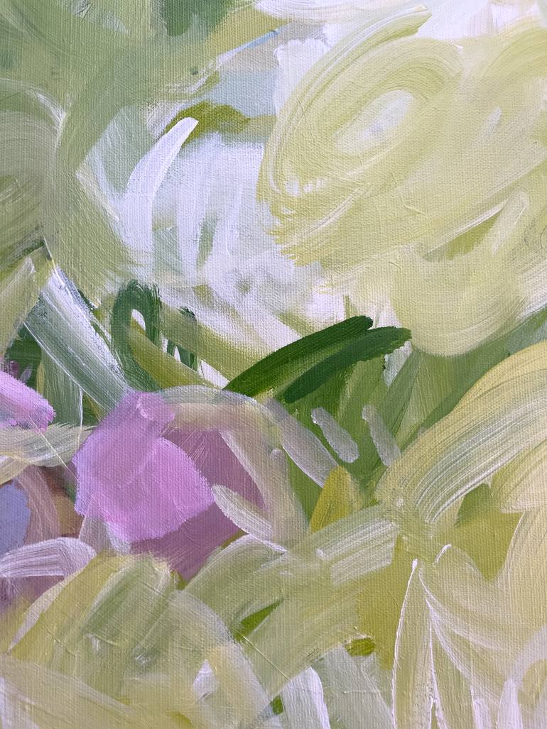 Original Abstract Nature Painting by Ines Khadraoui