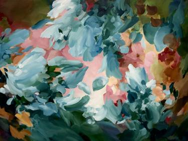 Original Abstract Nature Paintings by Ines Khadraoui