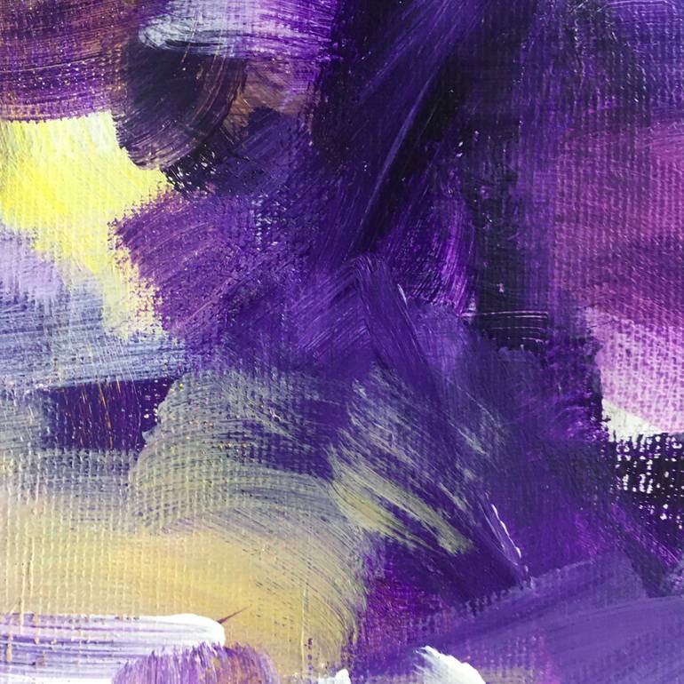Original Abstract Expressionism Abstract Painting by Ines Khadraoui