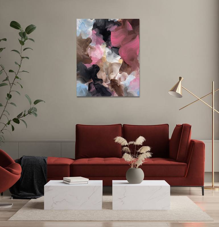 Original Abstract Painting by ines khadraoui