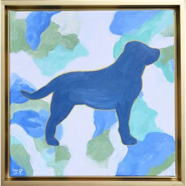Print of Dogs Paintings by Jeanne Player