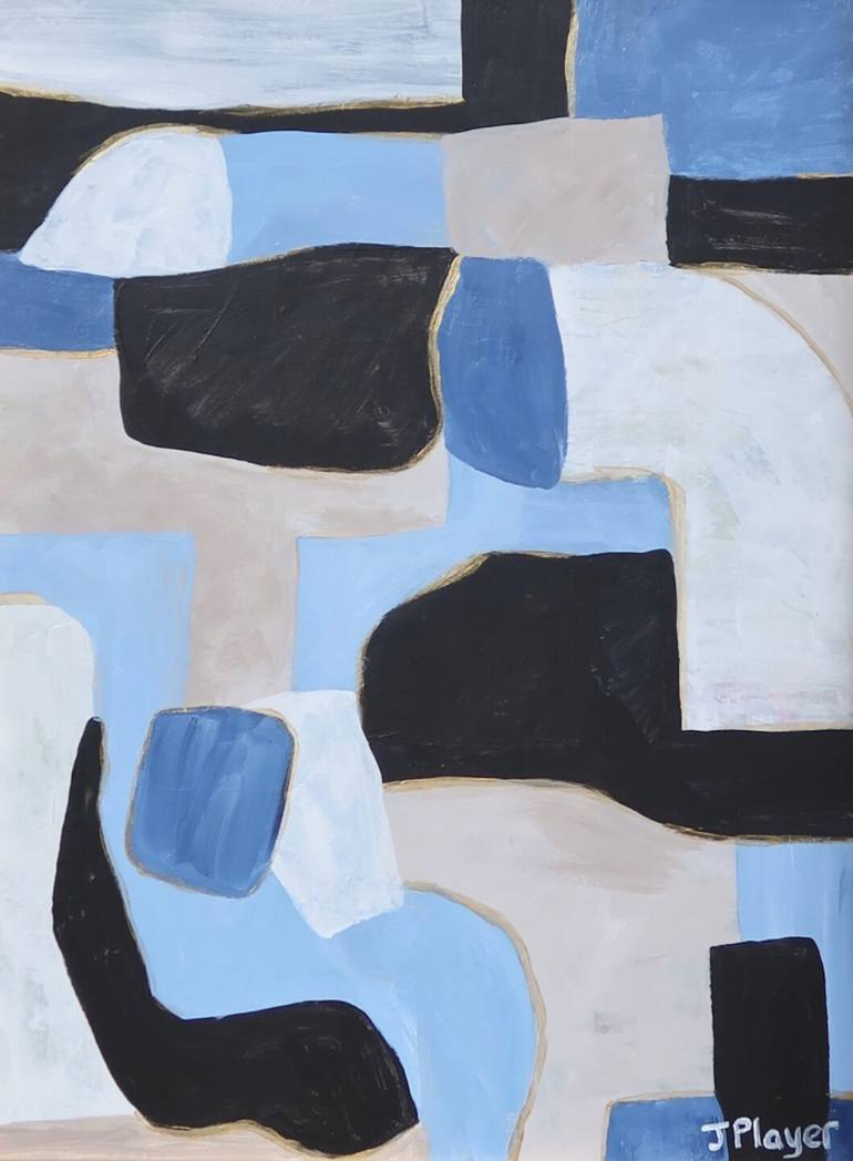 Print of Abstract Expressionism Abstract Paintings by Jeanne Player