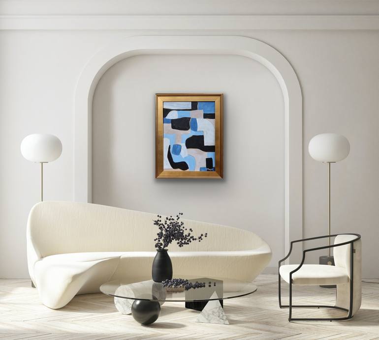 Original Abstract Painting by Jeanne Player