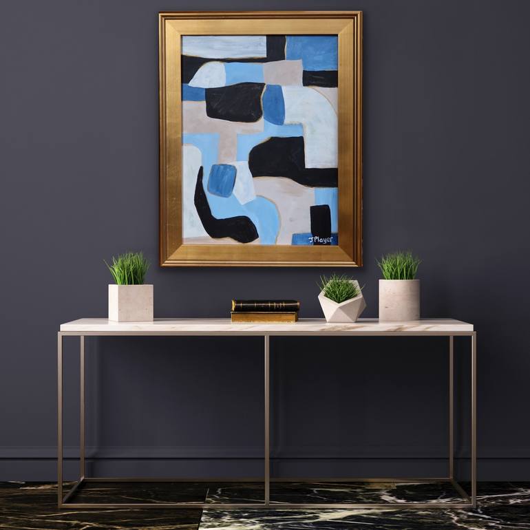 Original Abstract Painting by Jeanne Player