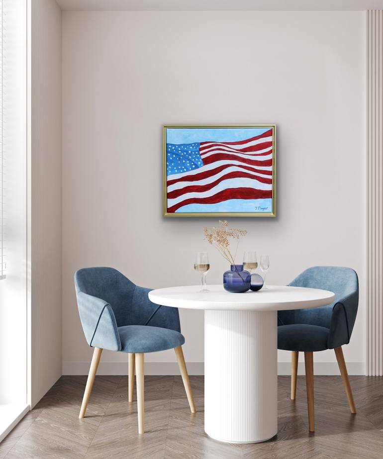 Original Contemporary Political Painting by Jeanne Player