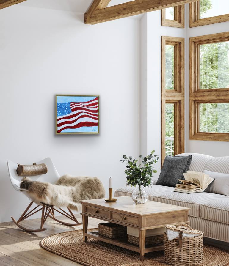 Original Contemporary Politics Painting by Jeanne Player