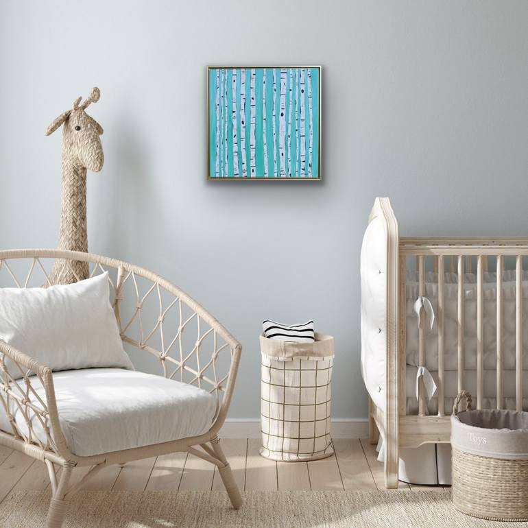 Original Modernism Landscape Mixed Media by Jeanne Player