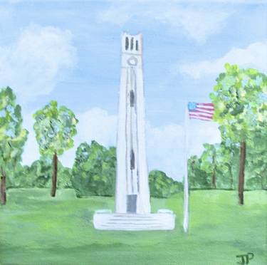 NC State Memorial Belltower by Jeanne Player thumb