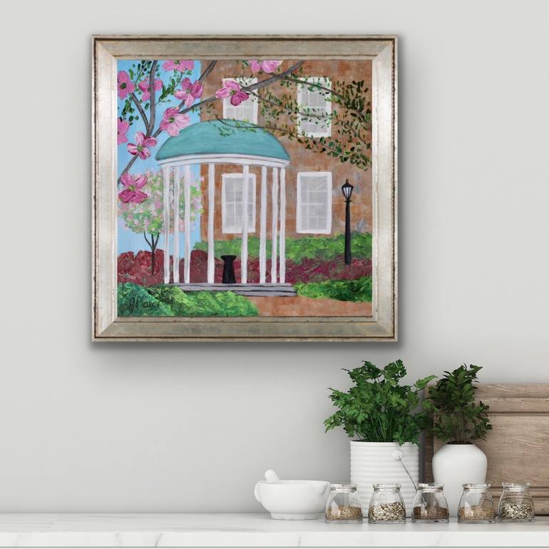 Original Abstract Landscape Painting by Jeanne Player