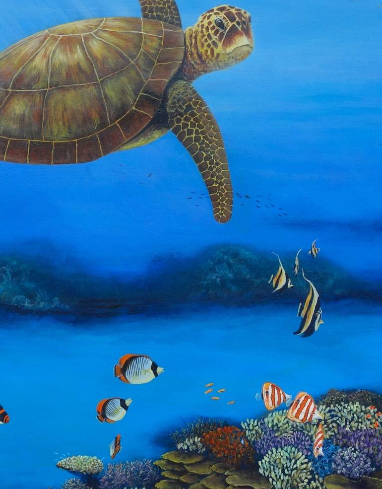Original Realism Animal Painting by John N Mason