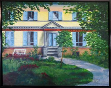 Original Impressionism Landscape Painting by John N Mason