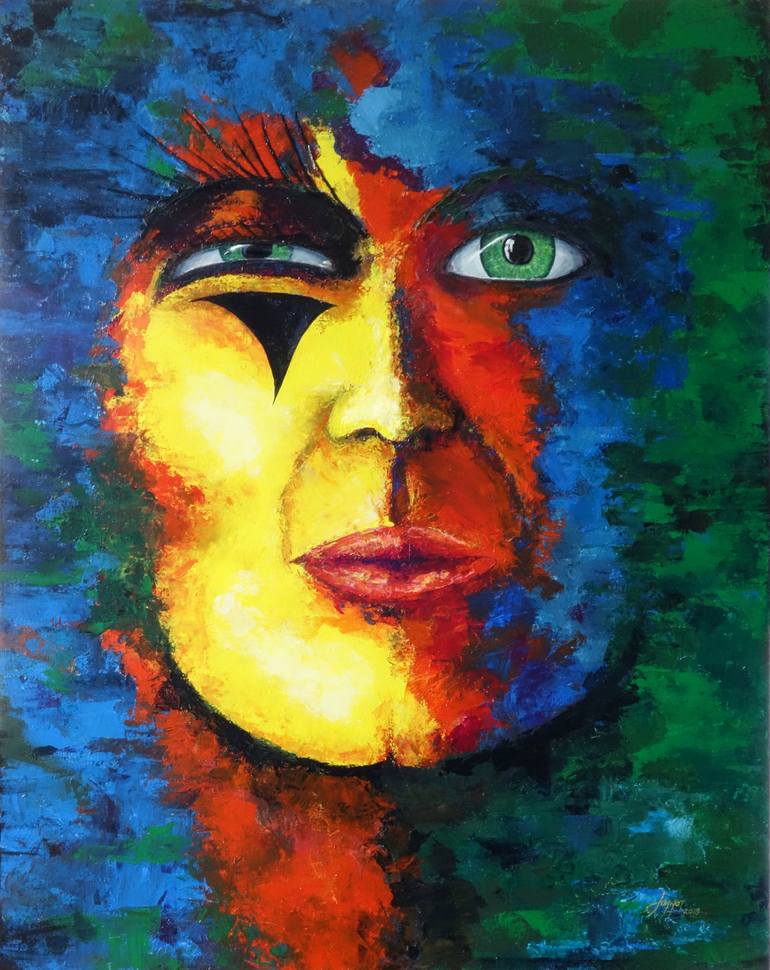 Coaster Girl Painting by John N Mason Saatchi Art