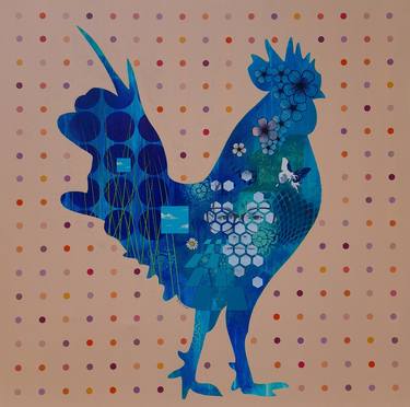 Original Abstract Animal Paintings by Anze GaLLuS Petelin