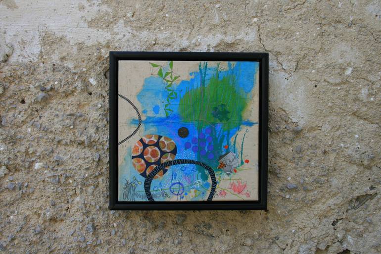 Original Abstract Collage by Anze GaLLuS Petelin