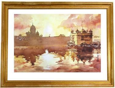 Original Expressionism Landscape Paintings by Sanjeev Sinha