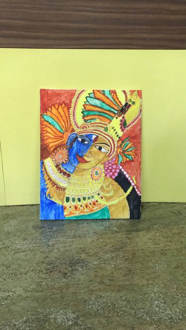 Original Classicism Classical Mythology Paintings by Manica Arumugam