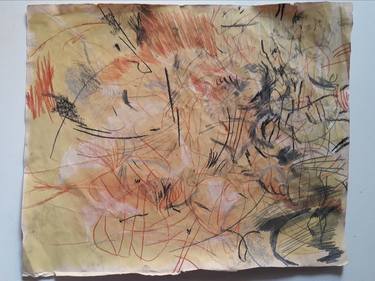 Original Abstract Expressionism Abstract Drawings by Martina Maranelli