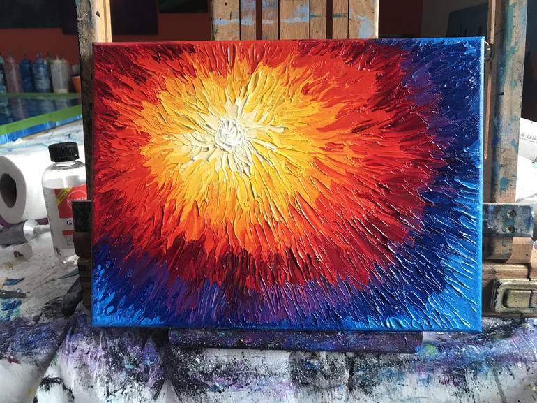 Original Abstract Painting by Dina Ayoub