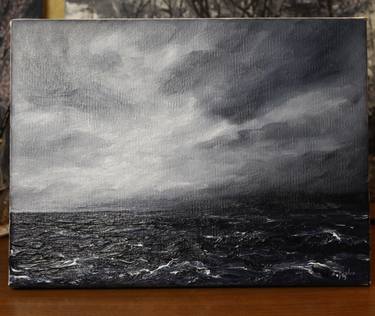 Original Seascape Painting by Anastascia Navrozashvili