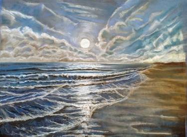 Original Abstract Seascape Paintings by Trish Bonnette