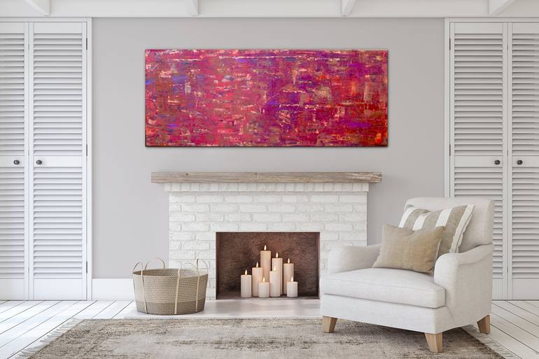 Original Abstract Expressionism Abstract Painting by Kelly Harmsen