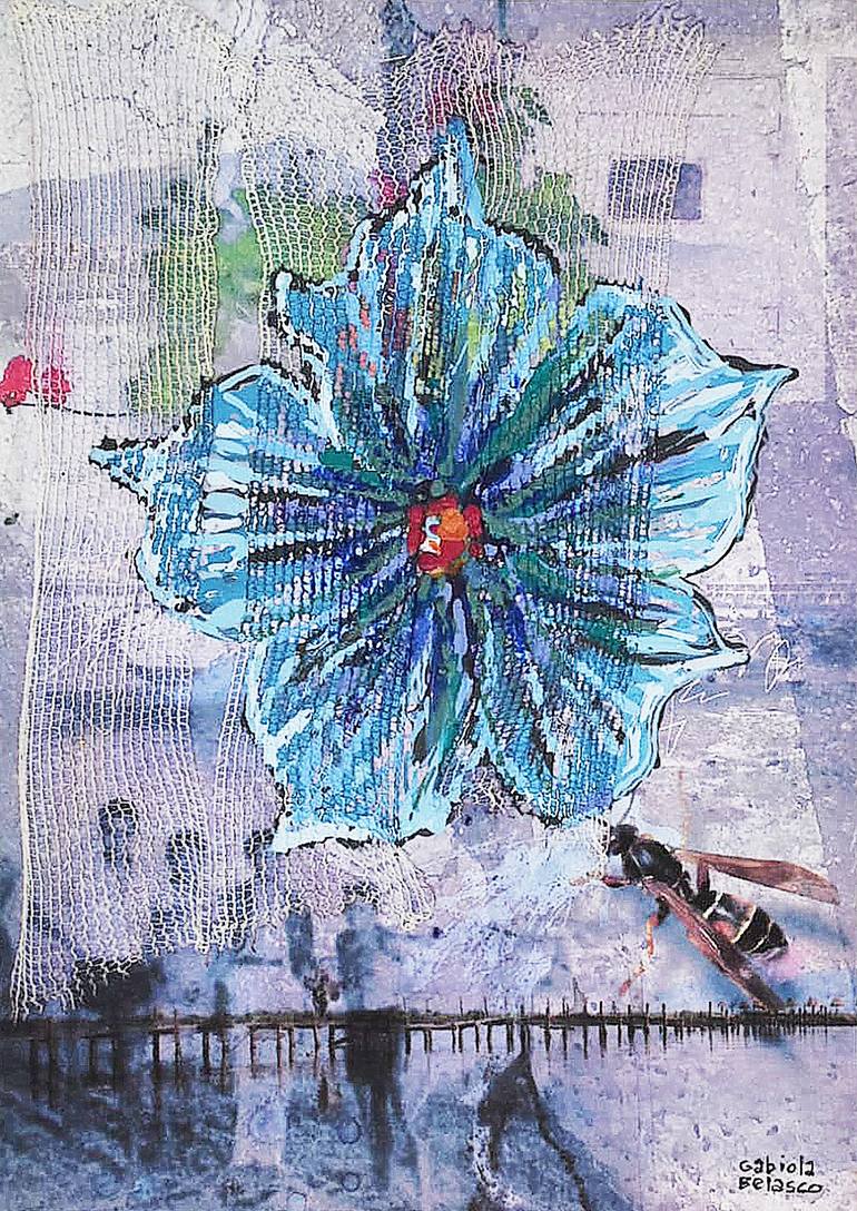 Original Expressionism Floral Paintings by Pedro Gabiola