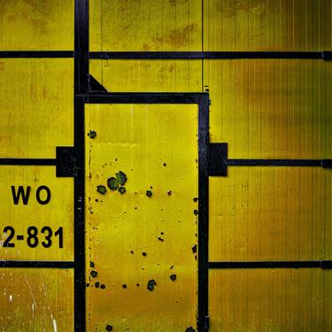 JAZZ no 3, YELLOW. AFTER PIET MONDRIAN. Limited Edition of 5 thumb