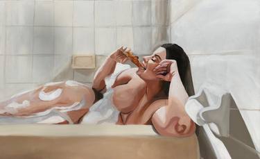 Original Figurative Nude Paintings by Elisa Valenti