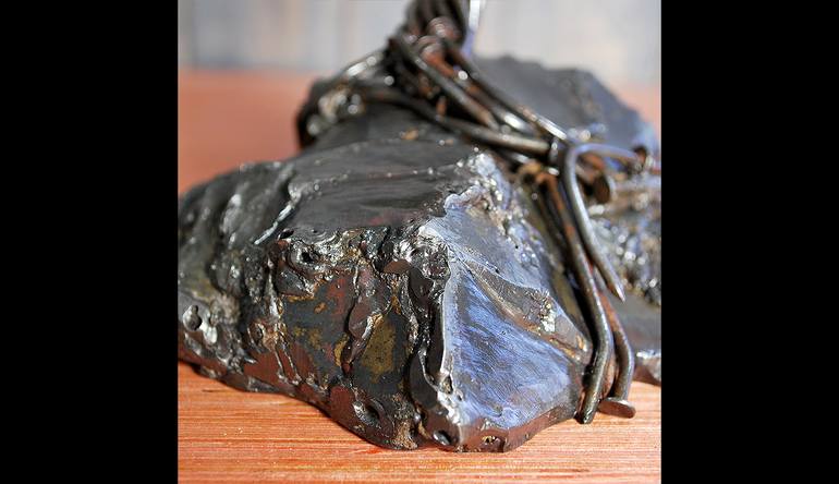 Original Abstract Nature Sculpture by Justin Bergevin