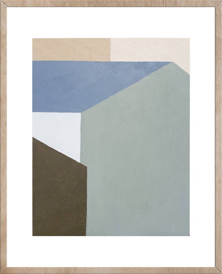 Original Architecture Painting by Sally Burgoyne | Illustration Art on Wood | Into the Woods