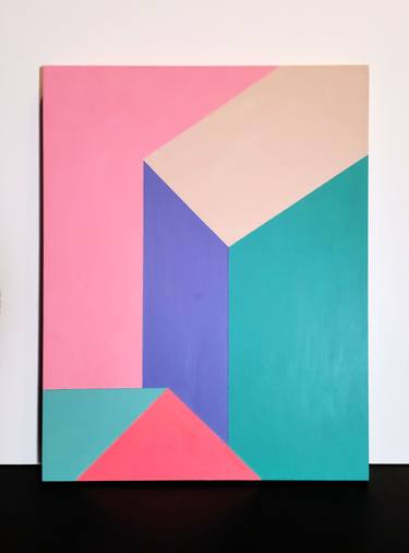 Original Minimalism Abstract Paintings by Sally Burgoyne