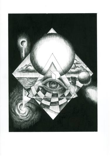 Print of Surrealism Culture Drawings by Juan Castillo